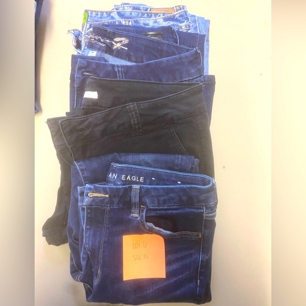Mix of size 14 pants